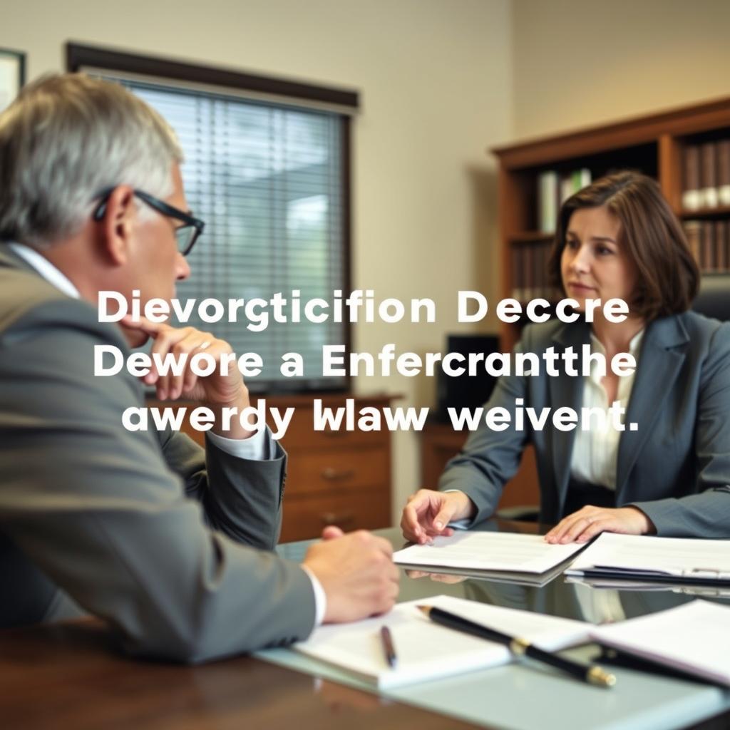 Divorce Decree Enforcement Lawyer Augusta County