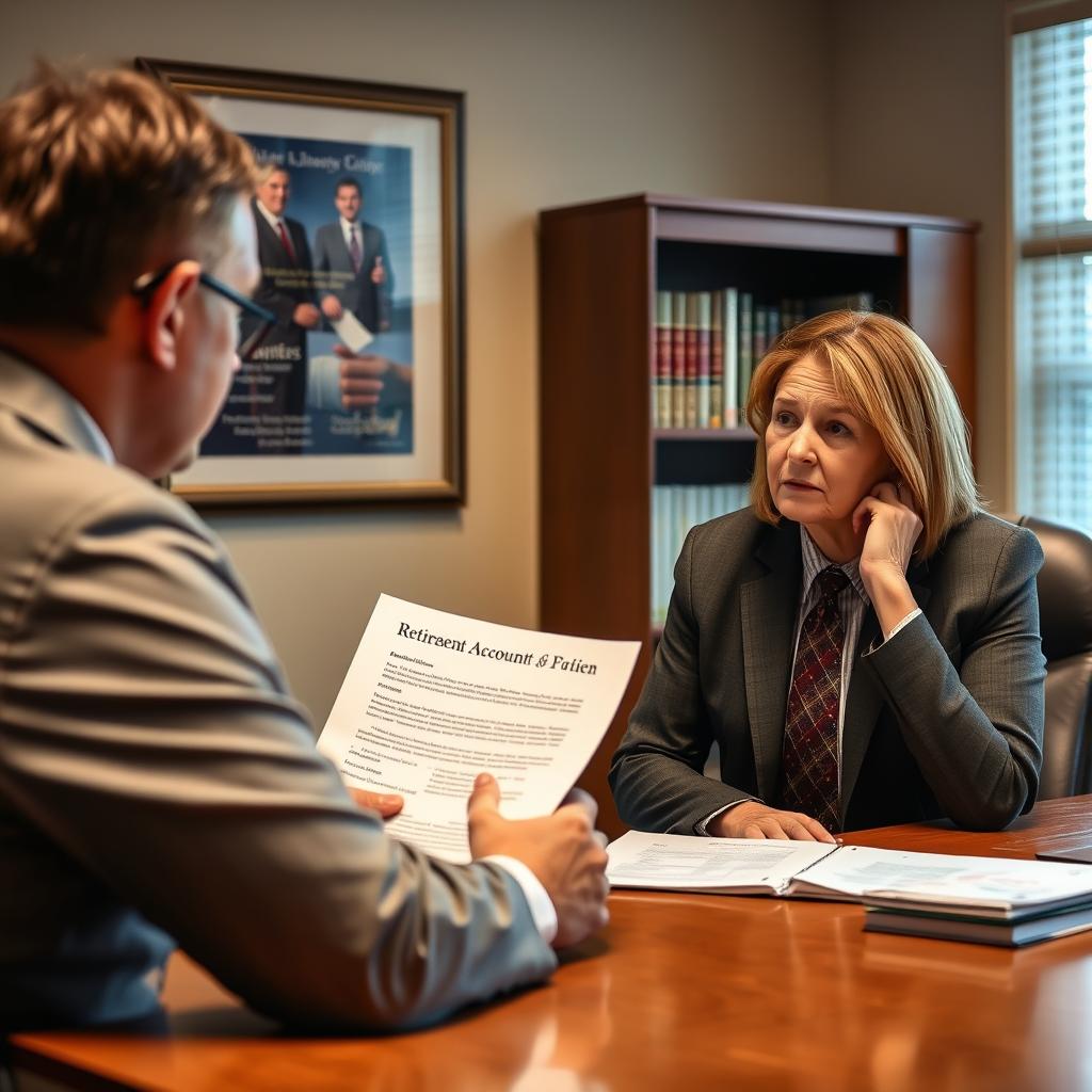 Retirement Account Division Lawyer Botetourt County