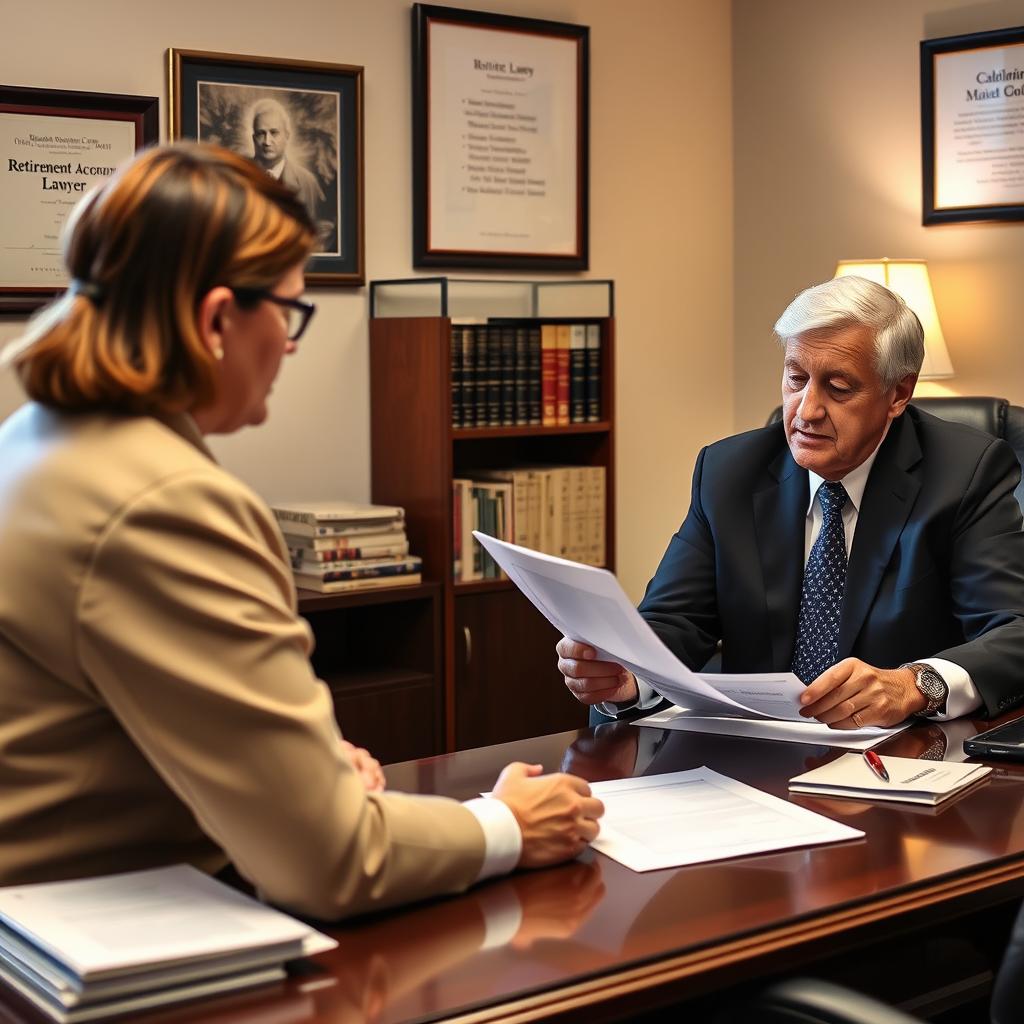 Retirement Account Division Lawyer Fauquier County